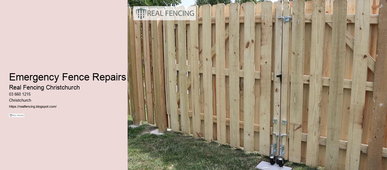 wooden fences nz