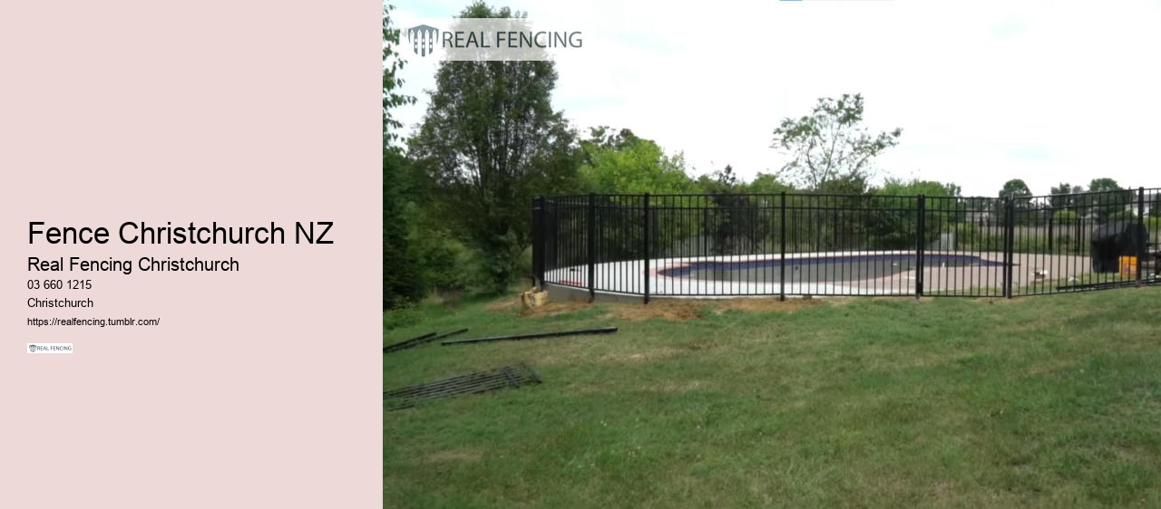 fence repairs christchurch nz