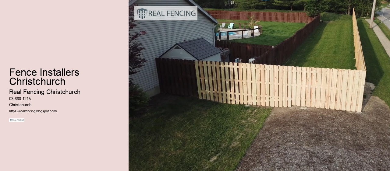 fence contractor christchurch