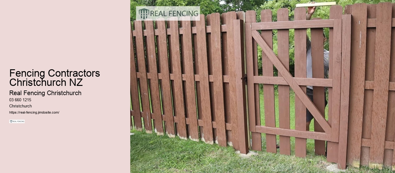 Fencing Contractors Christchurch NZ