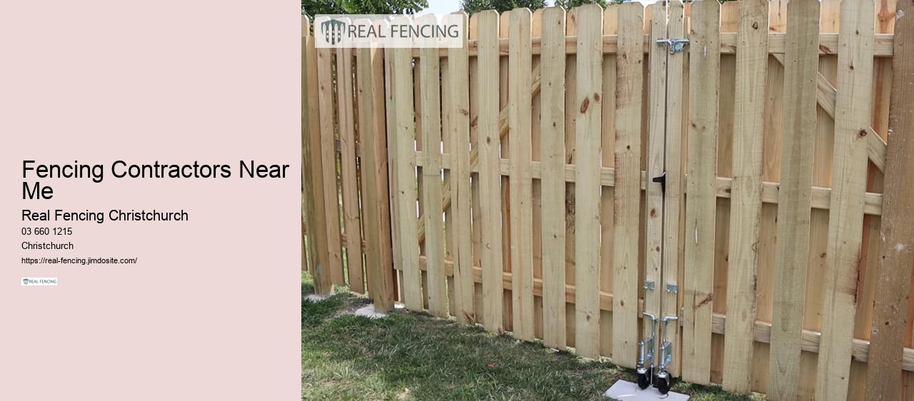 Fencing Contractors Near Me