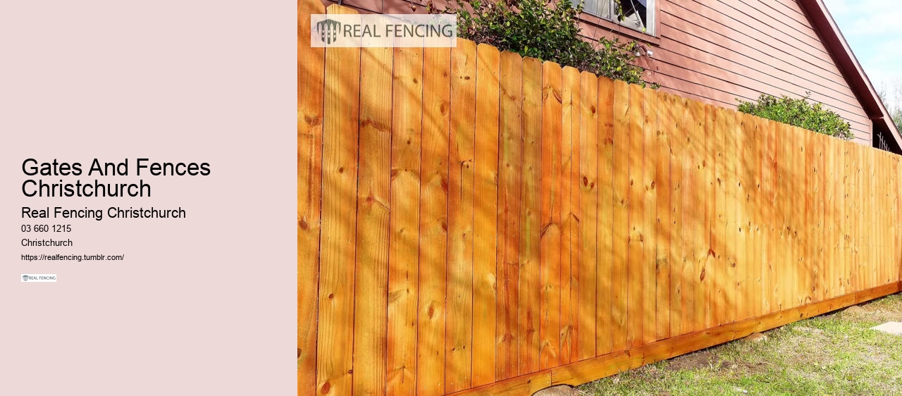 fencing and gates