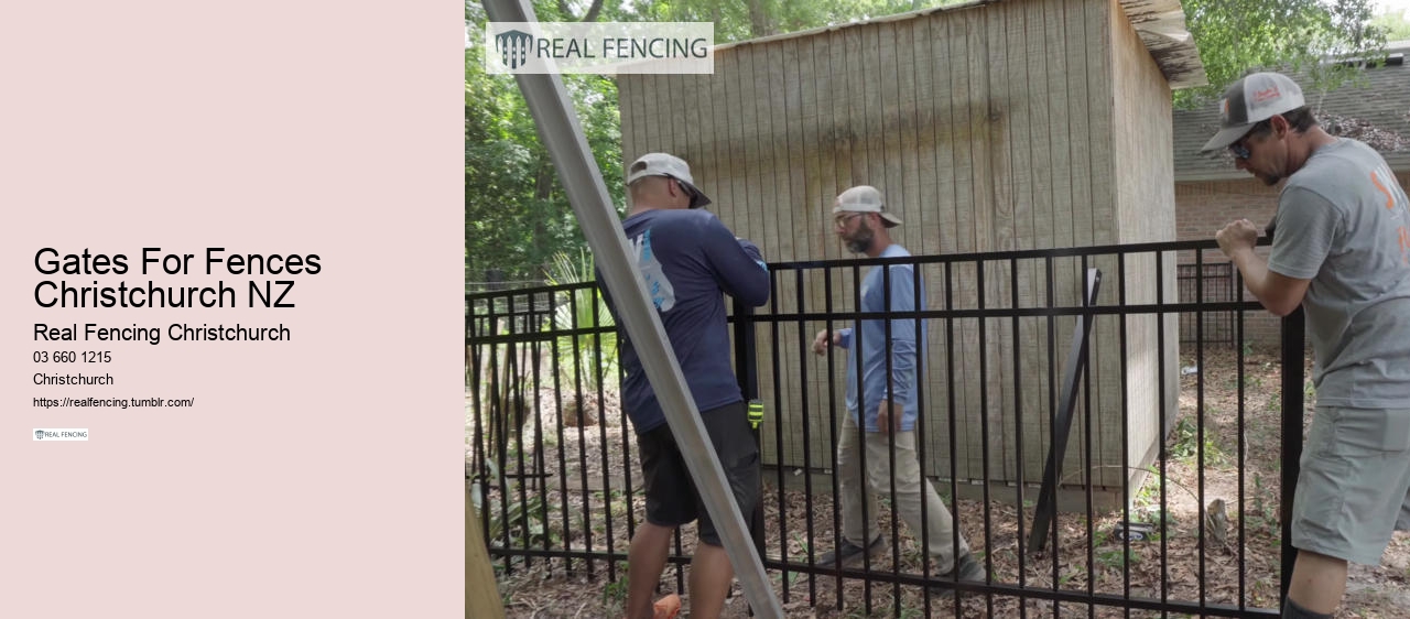 fence contractor christchurch