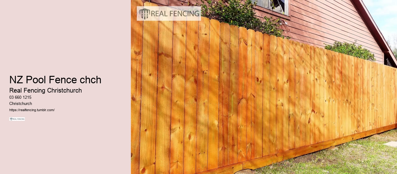 swimming pool fence nz