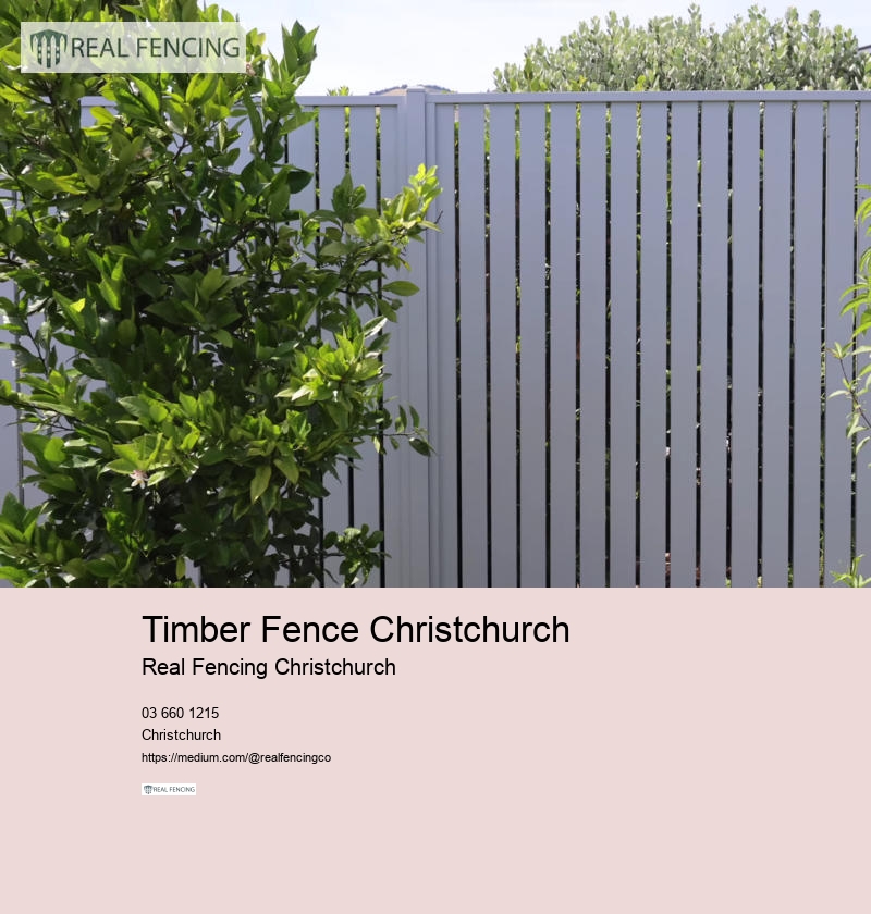 fences in christchurch nz