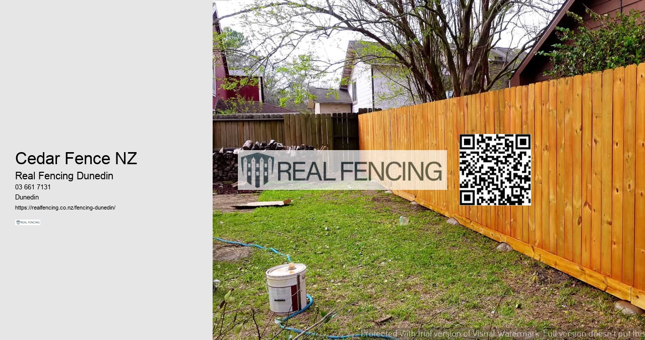 Cedar Fence NZ