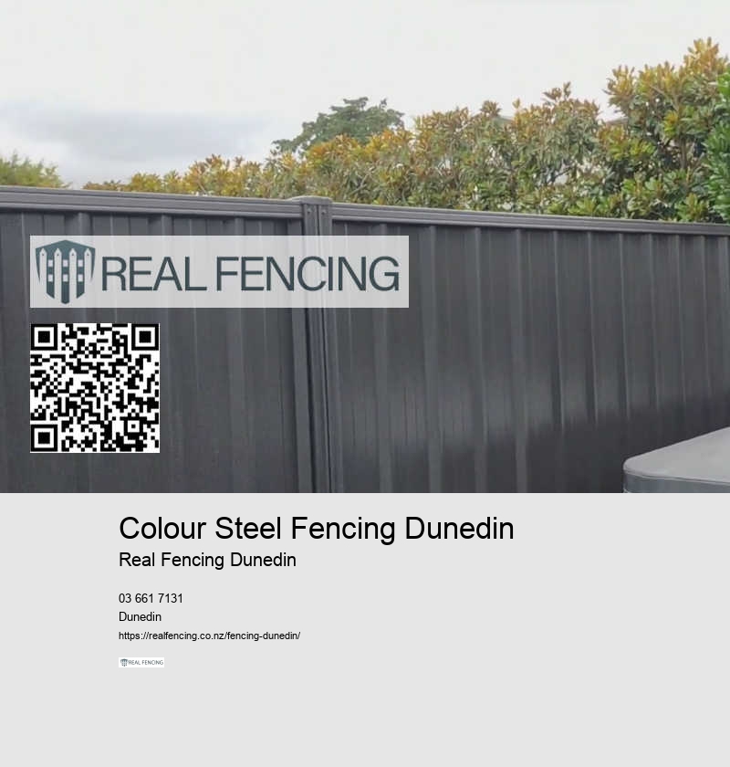 Steel / Metal Fencing Dunedin