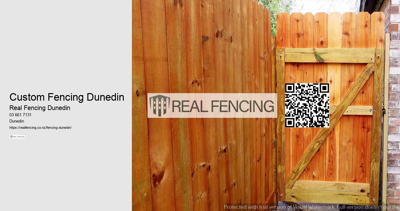 Custom Fencing Dunedin