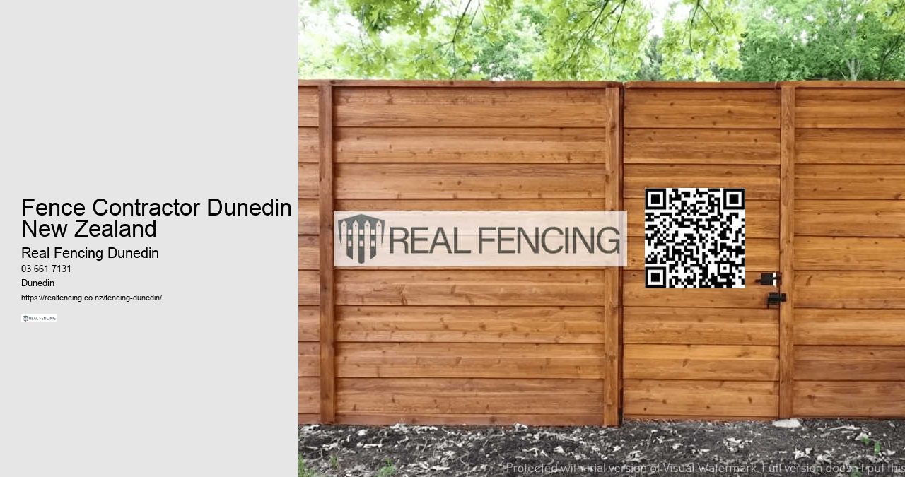 Fence Contractor Dunedin New Zealand