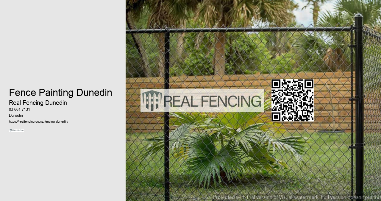 Fence Painting Dunedin