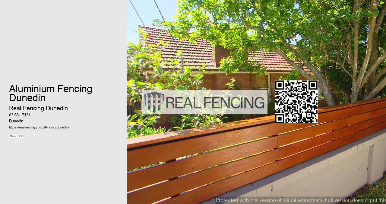Aluminium Fencing Dunedin