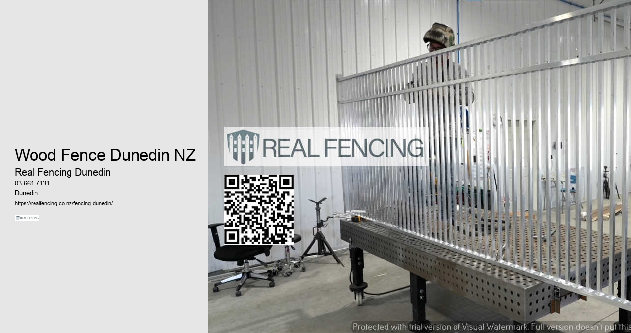 Garden Fencing Dunedin