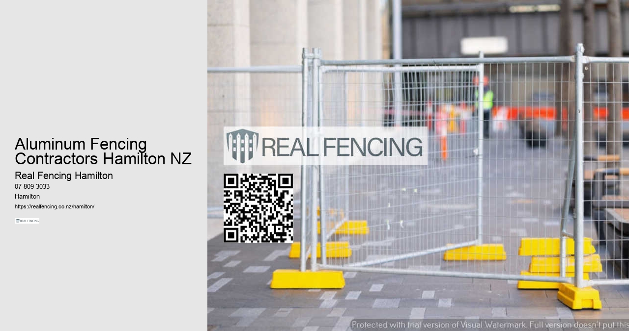 Garden Fencing Hamilton NZ