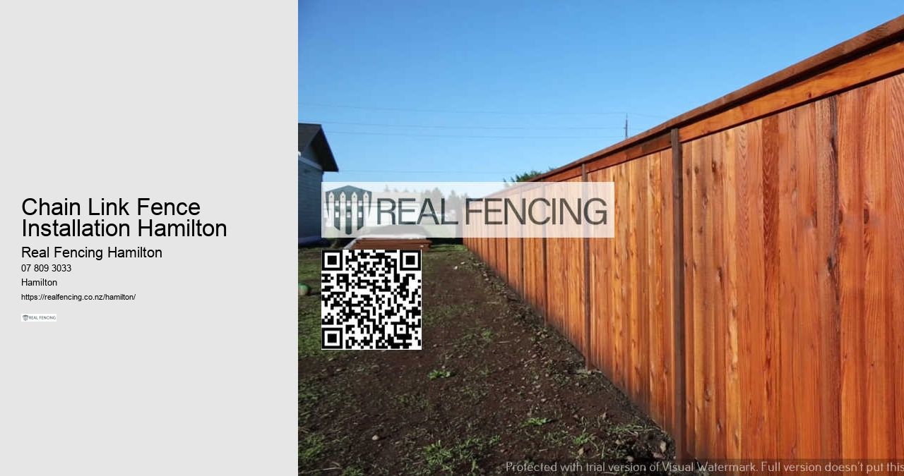 PVC Fencing Hamilton