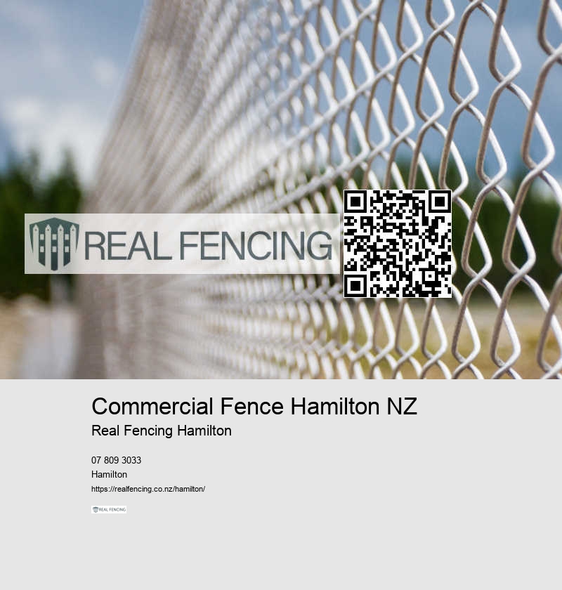 Commercial Fence Hamilton NZ