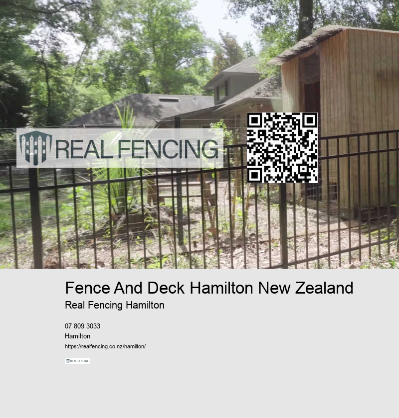 Fence And Deck Hamilton New Zealand