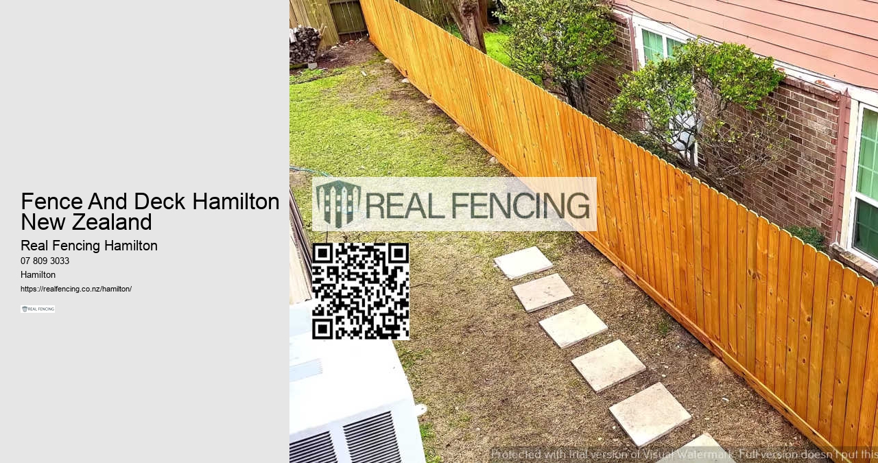 Fence Contractors Hamilton New Zealand