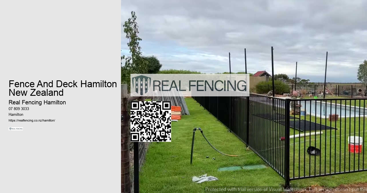 Vinyl Fence Hamilton