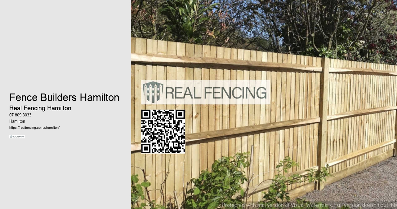 Garden Fencing Hamilton NZ
