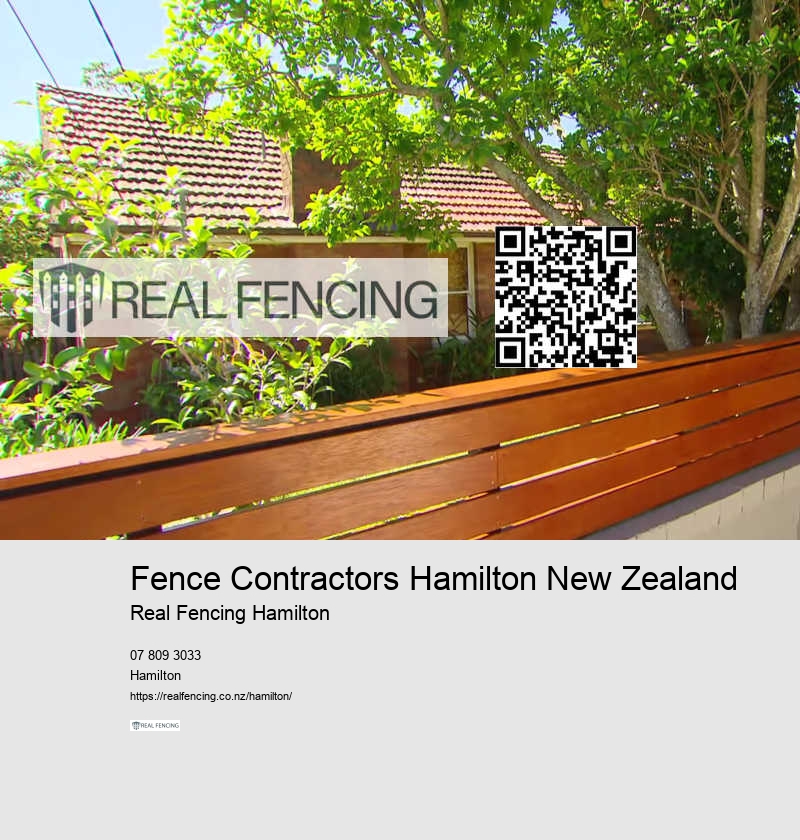 Fence Contractors Hamilton New Zealand