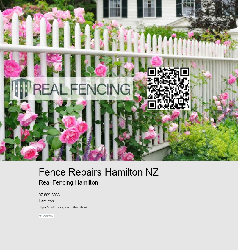 Fence Repairs Hamilton NZ