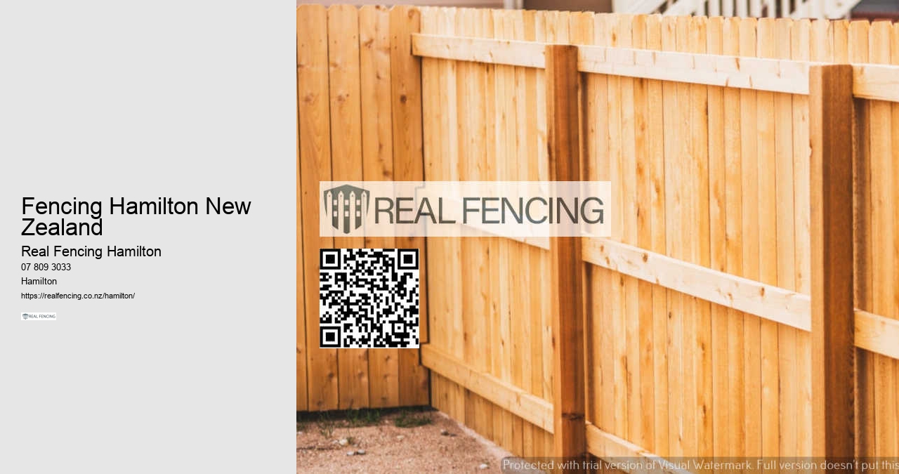 Reliable Fence Builders Hamilton
