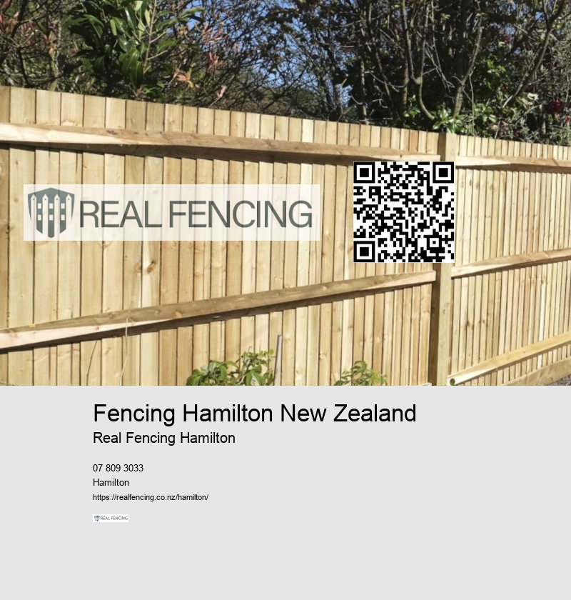 Fencing Hamilton New Zealand