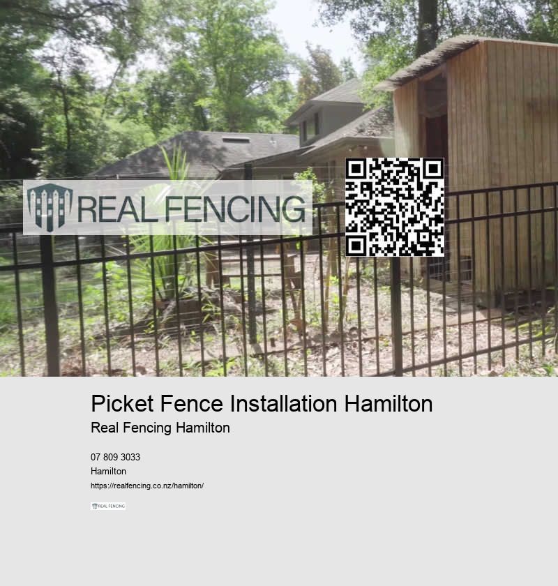 Picket Fence Installation Hamilton