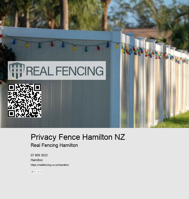 Reliable Fence Builders Hamilton