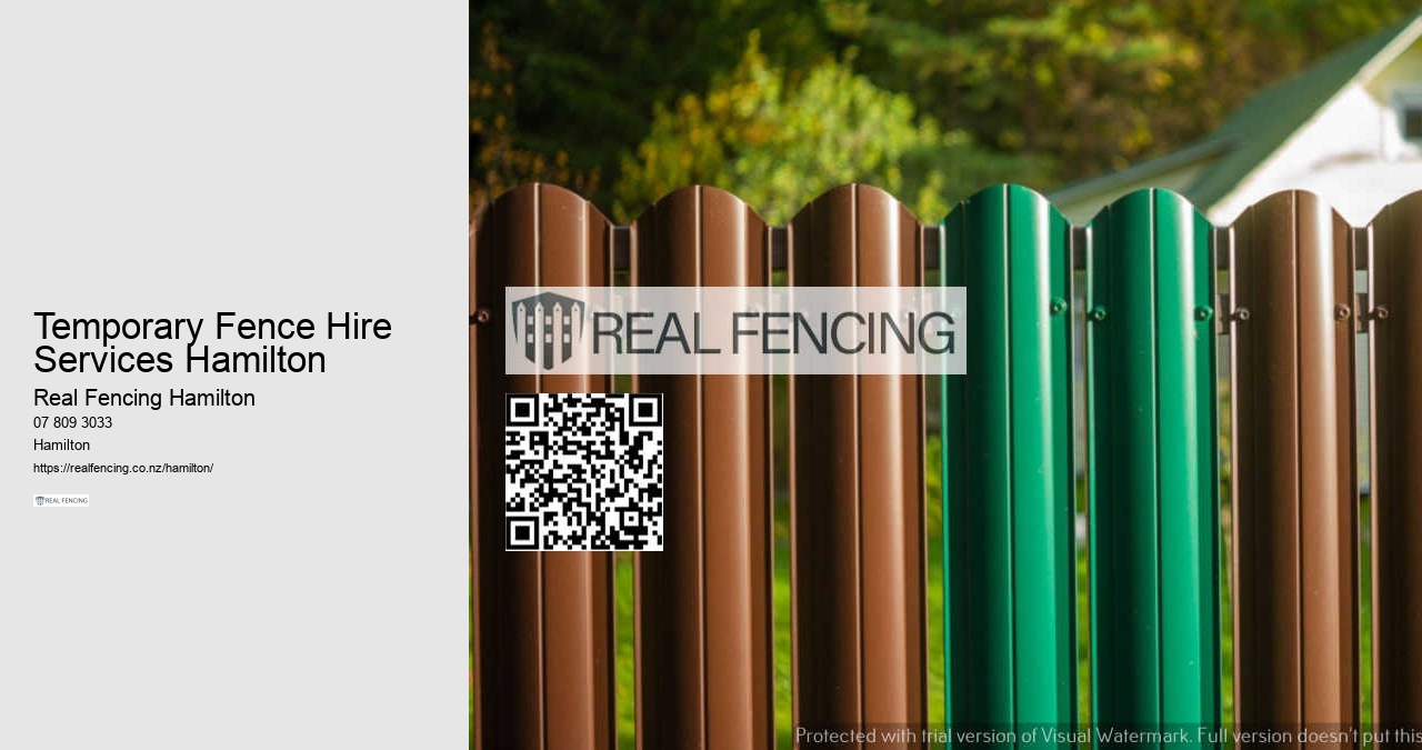 Chain Link Fence Installation Hamilton