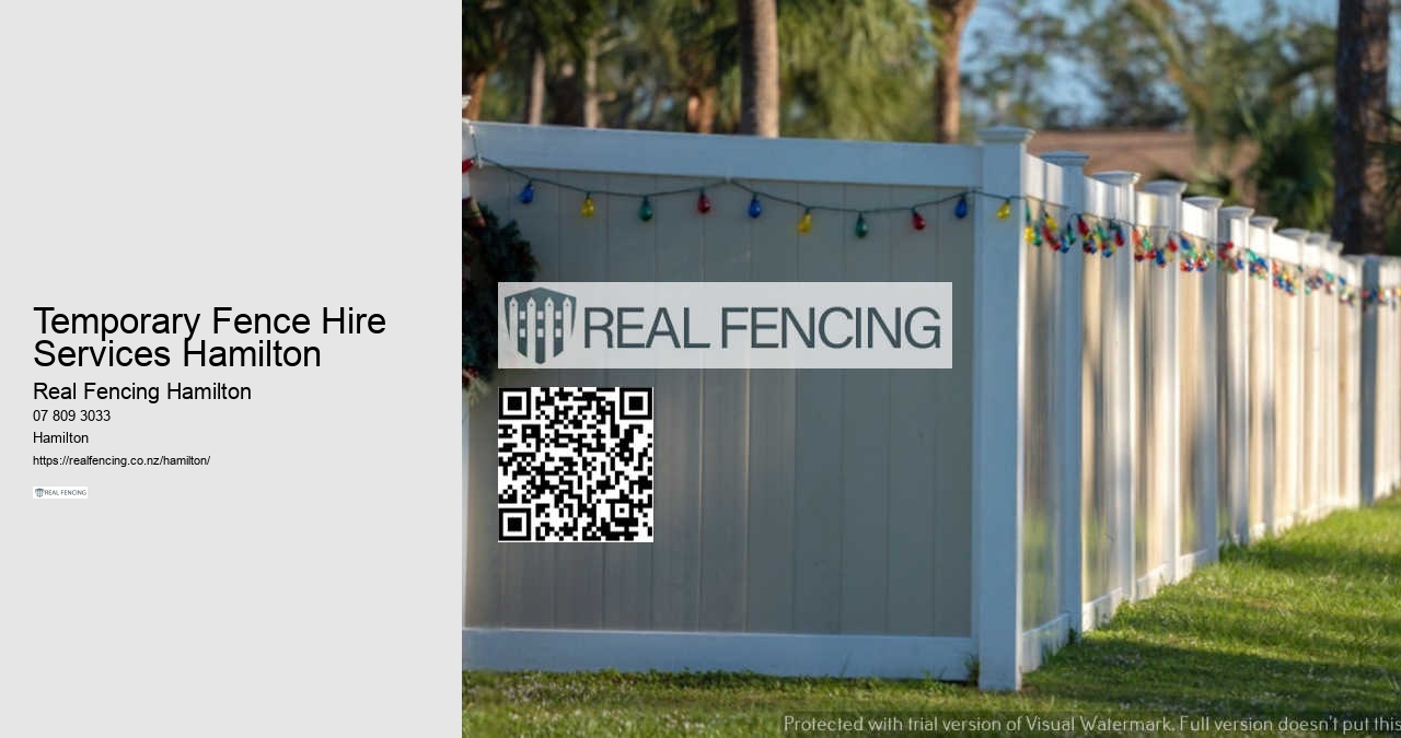 Fence Builders Hamilton