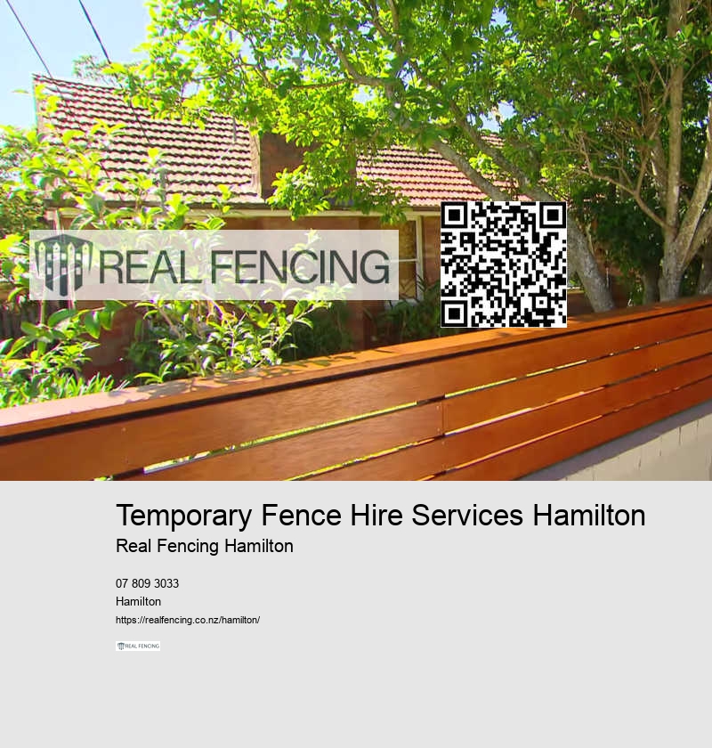 Temporary Fence Hire Services Hamilton