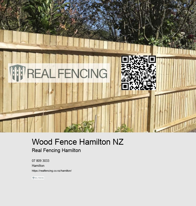 Wood Fence Hamilton NZ
