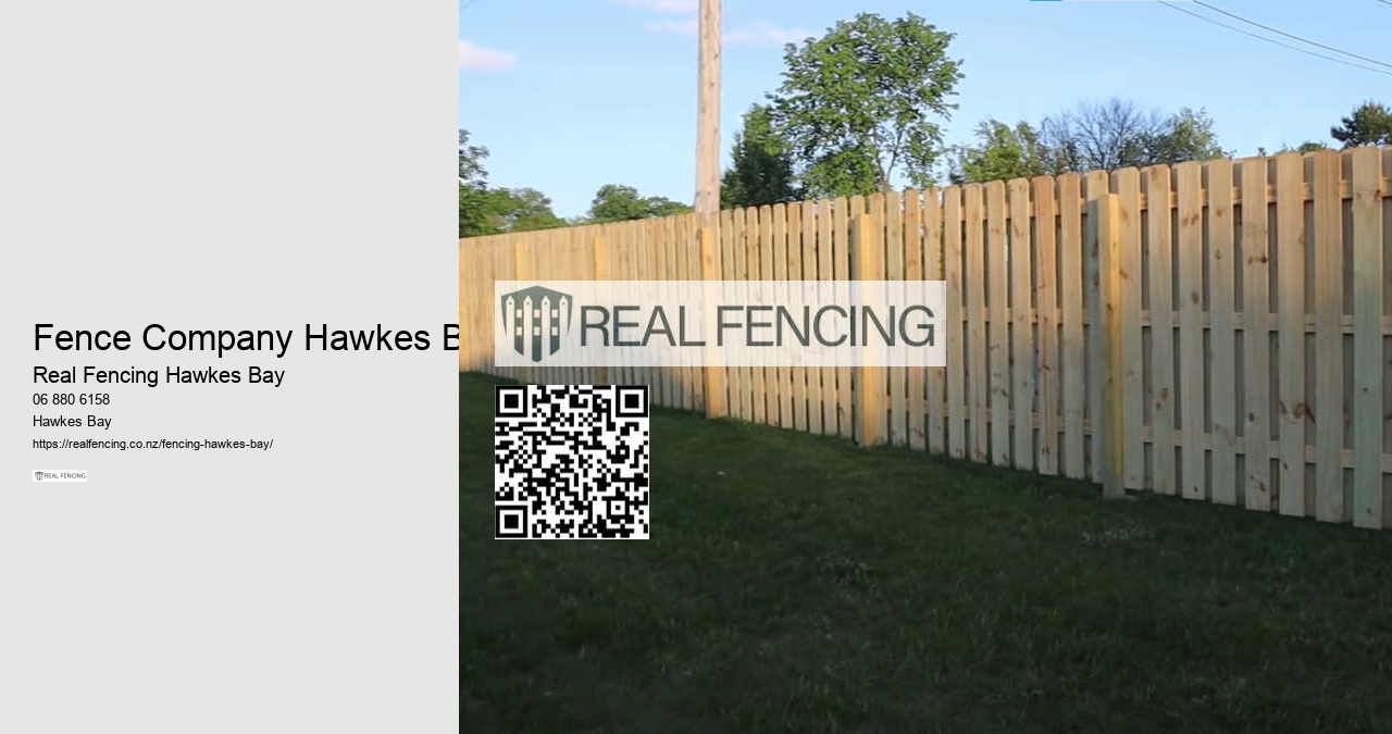 Backyard Privacy Fencing Hawkes Bay