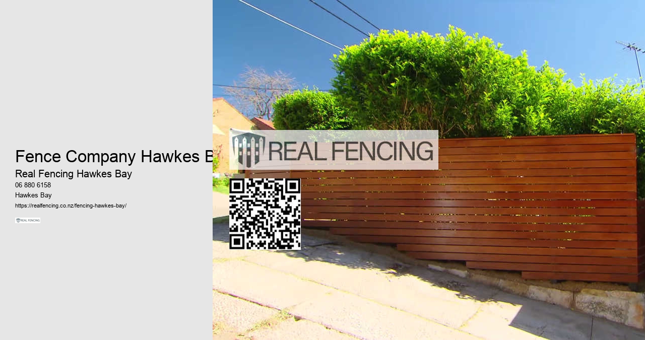 Vinyl Fencing Contractors Hawkes Bay