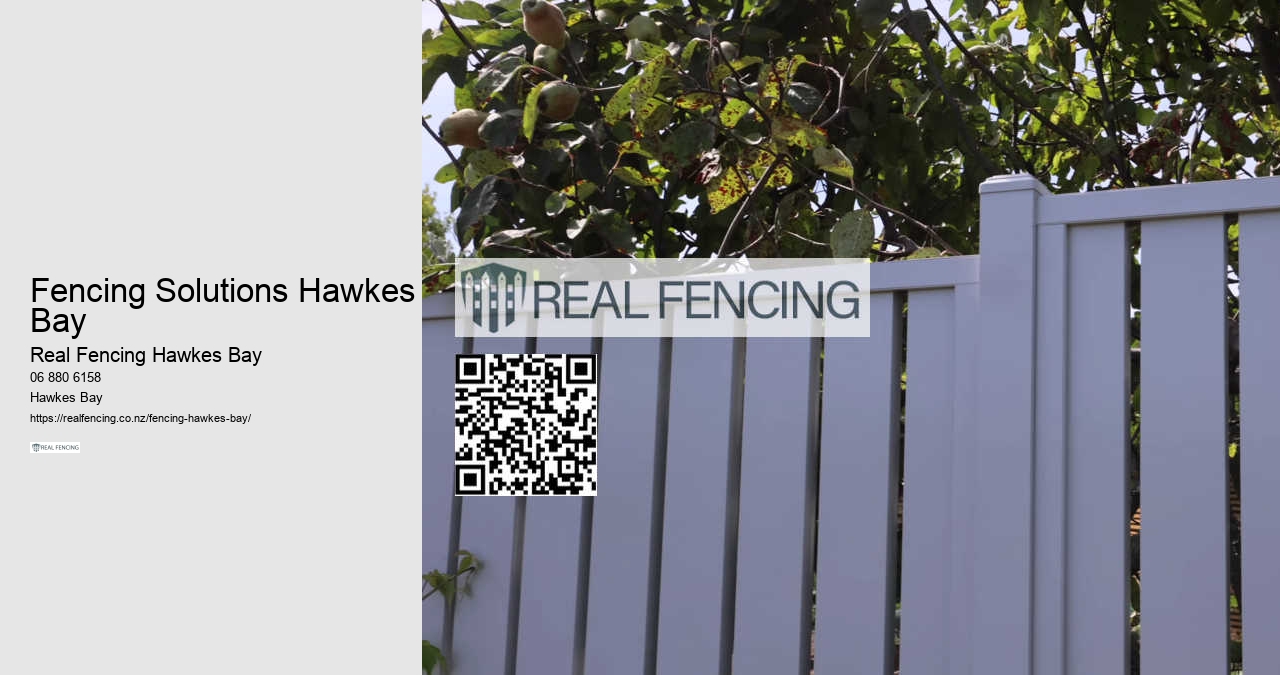 Fencing Options Hawkes Bay