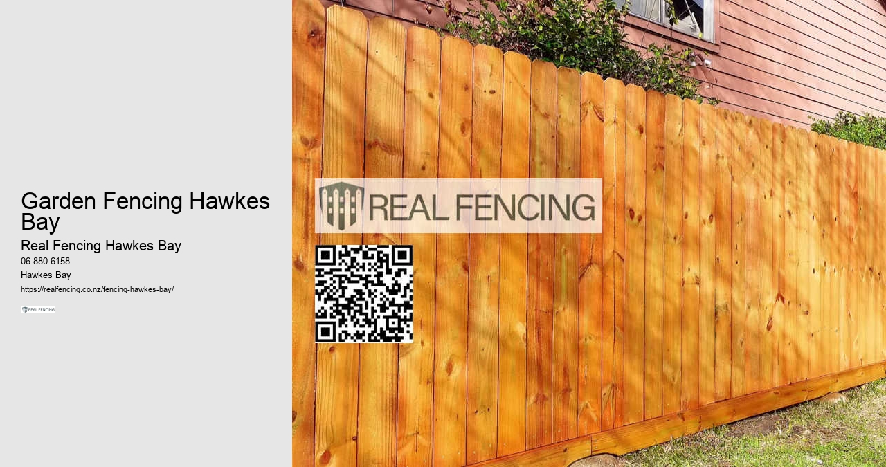 Fence Staining Hawkes Bay