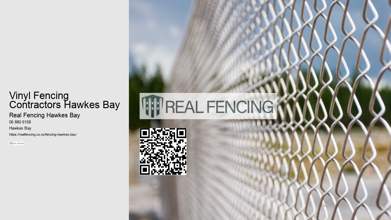 Vinyl Fencing Contractors Hawkes Bay