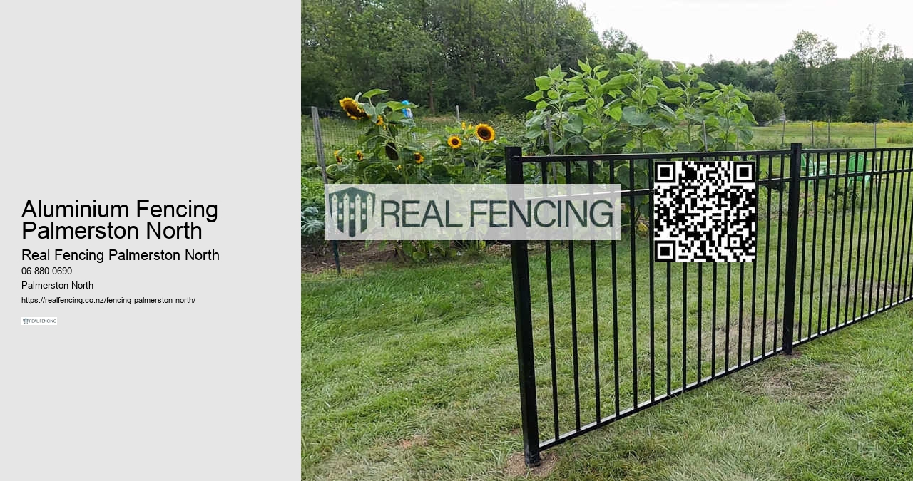 Aluminium Fencing Palmerston North