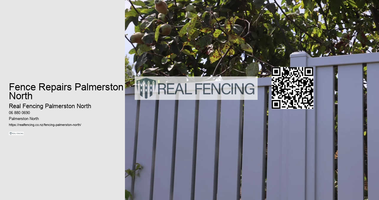 Fence Repairs Palmerston North