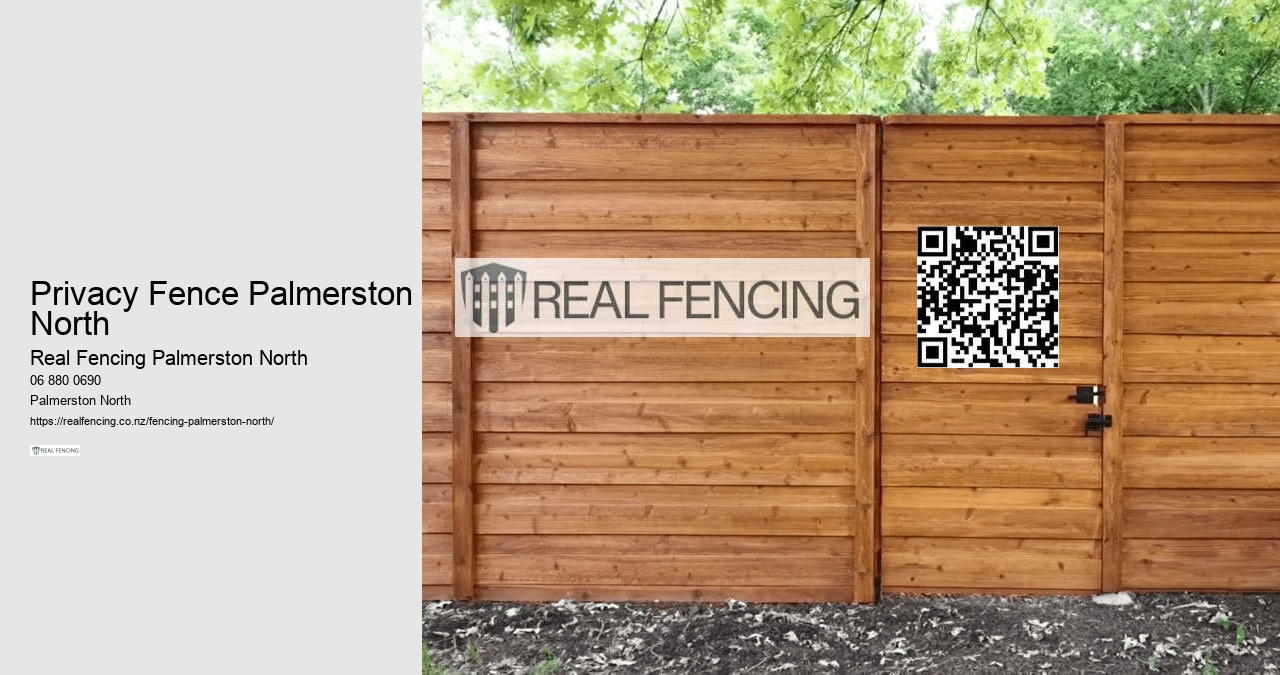Privacy Fence Palmerston North