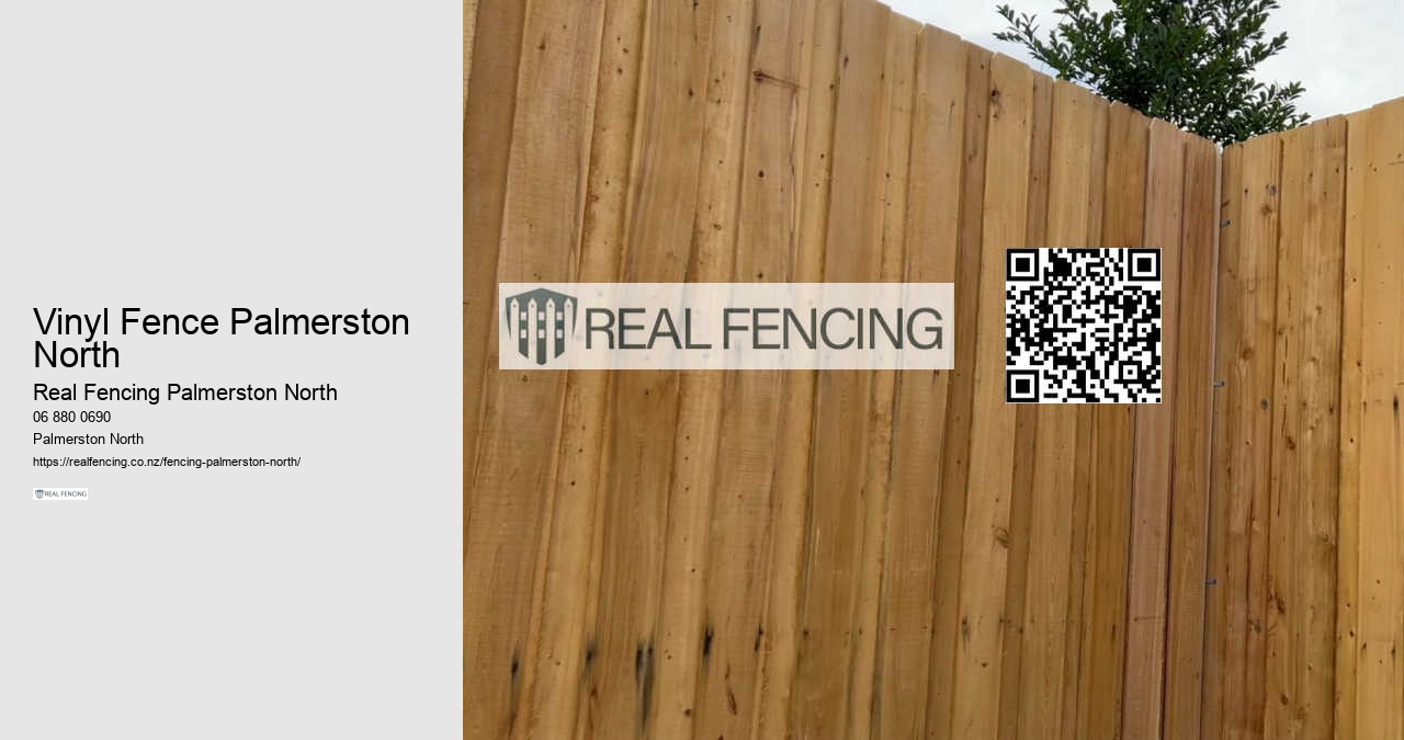 Vinyl Fence Palmerston North