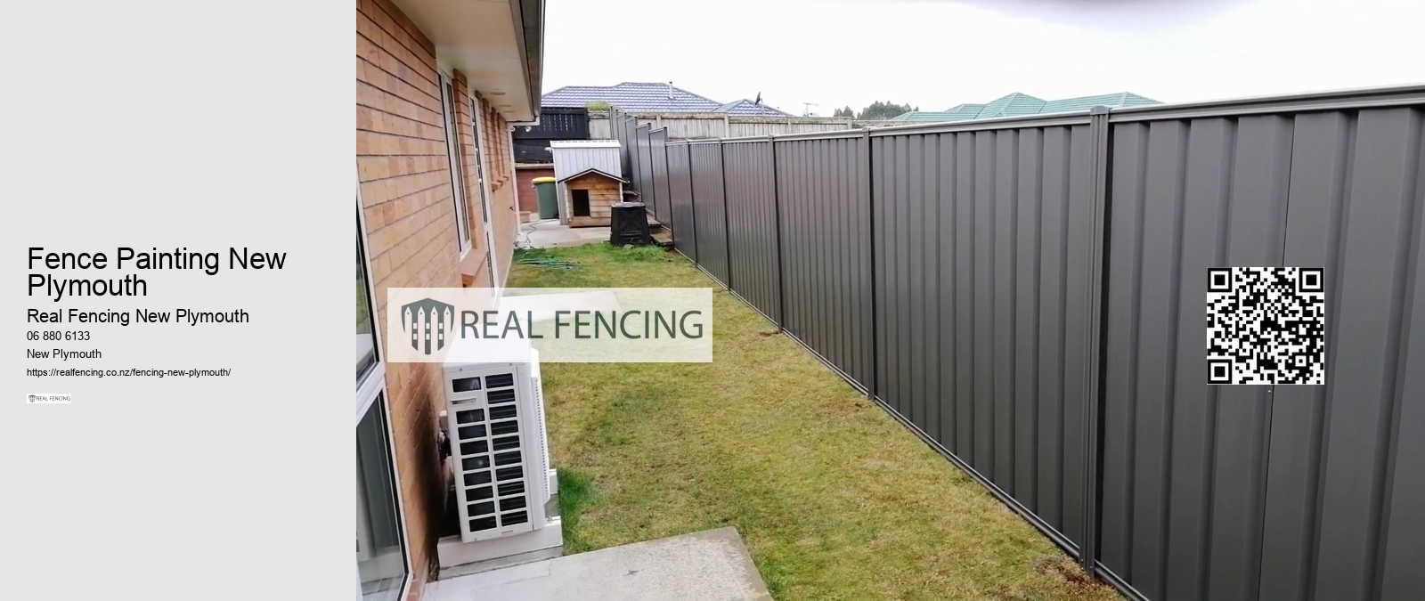 Fence Painting New Plymouth