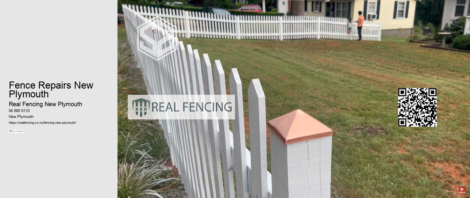 Fence Repairs New Plymouth