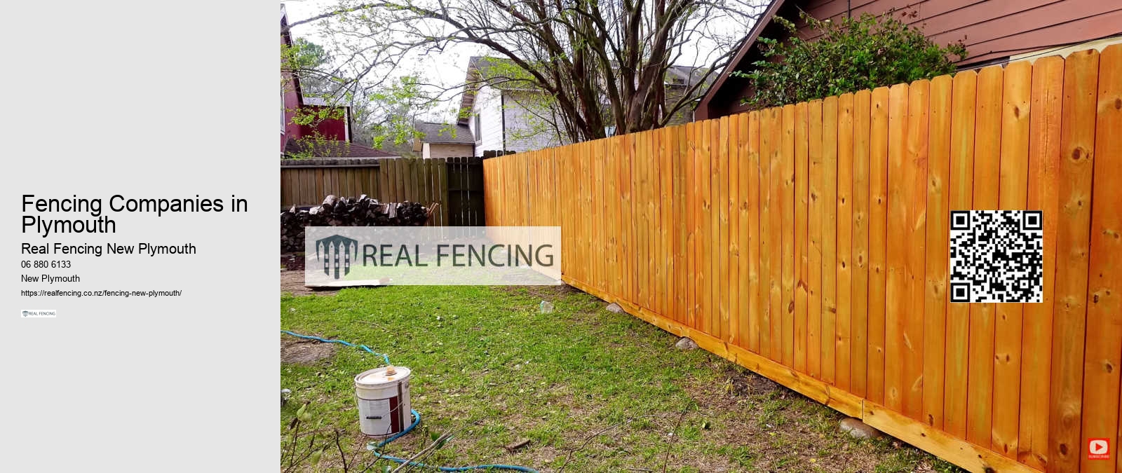 Fencing Companies in Plymouth