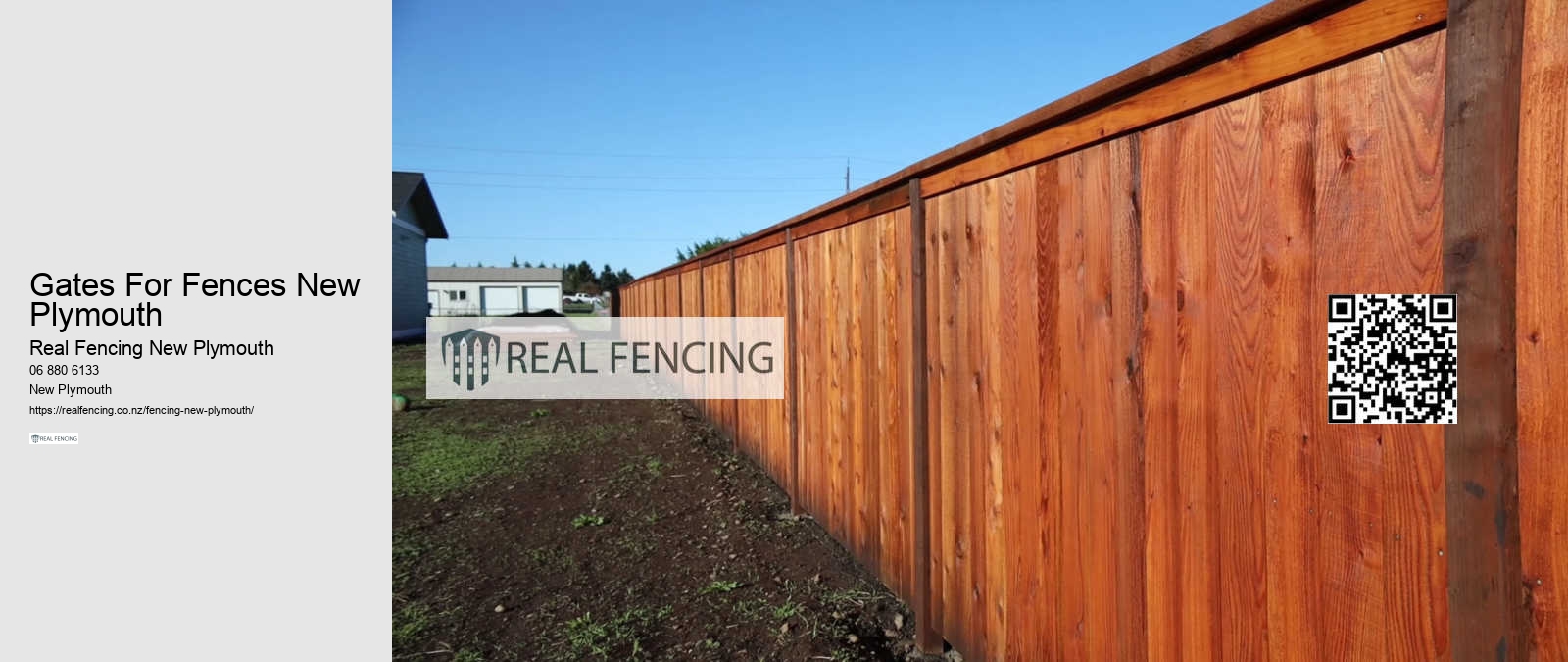 Gates For Fences New Plymouth
