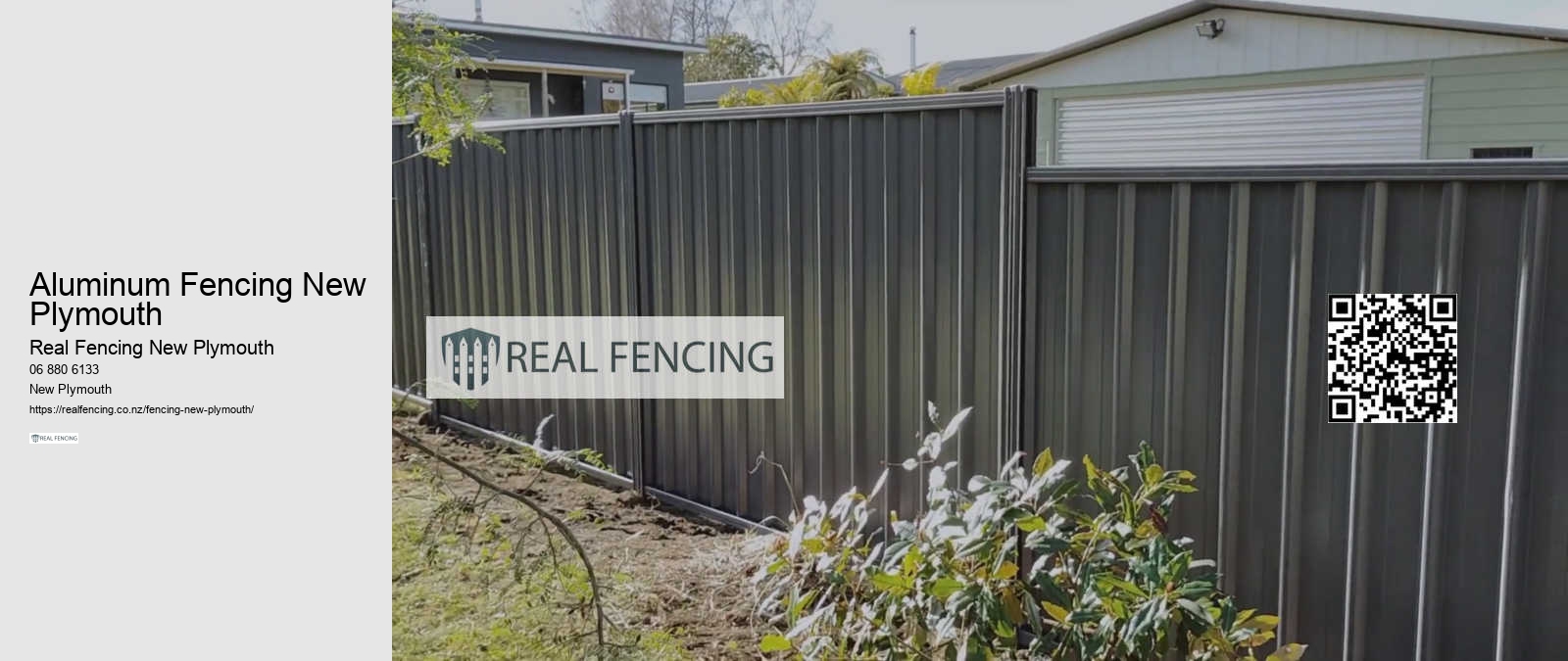 Aluminum Fencing New Plymouth
