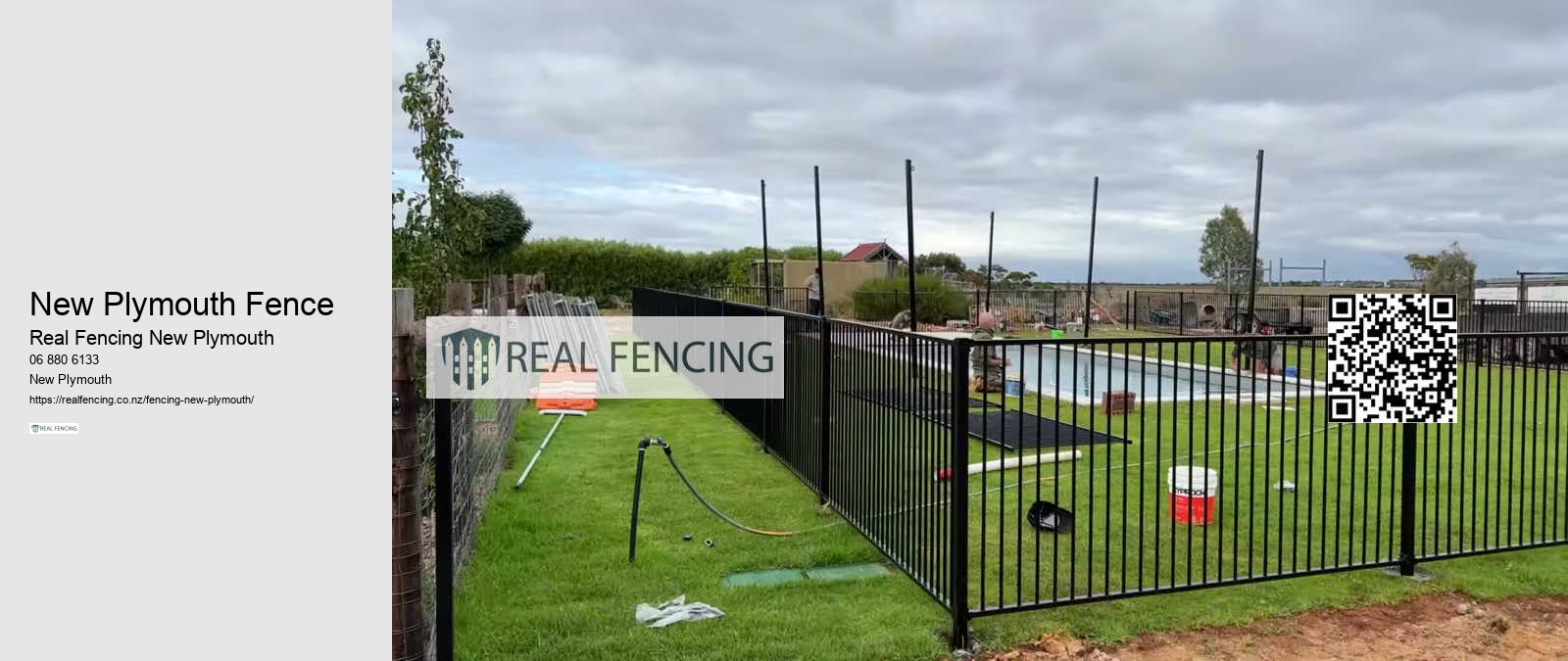New Plymouth Fence