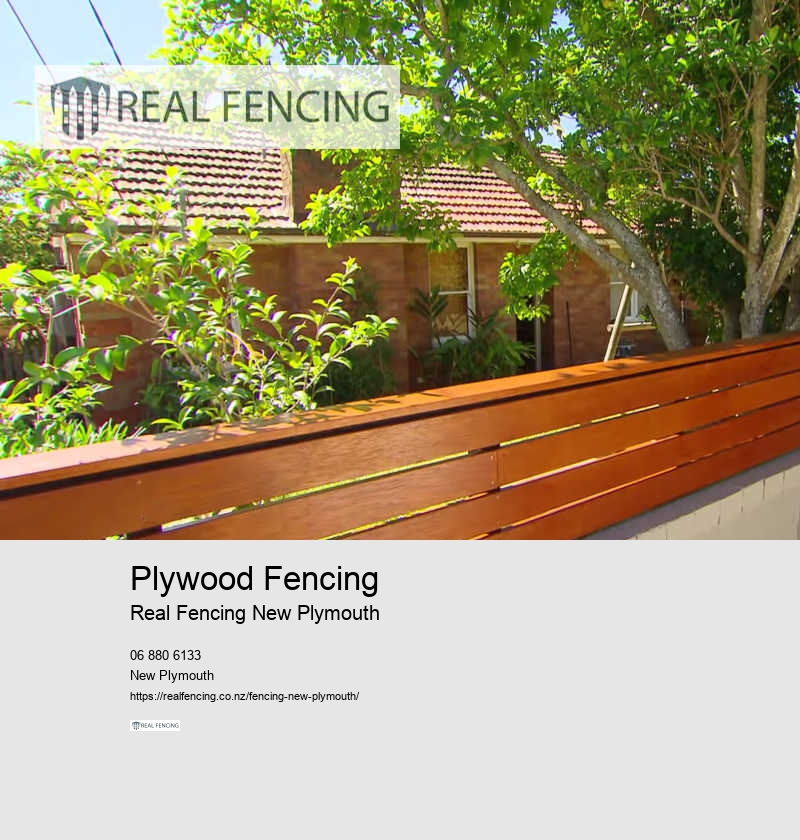 Plywood Fencing