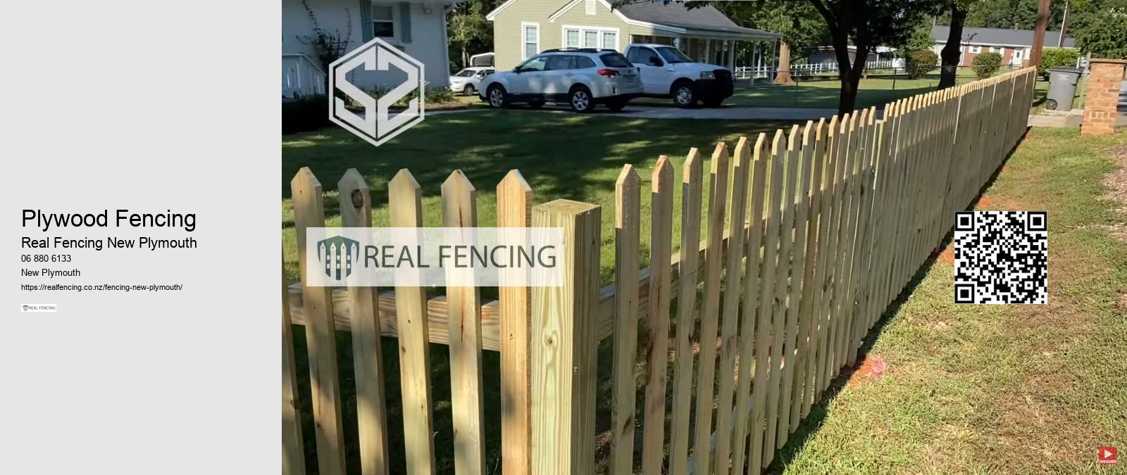 Plywood Fencing